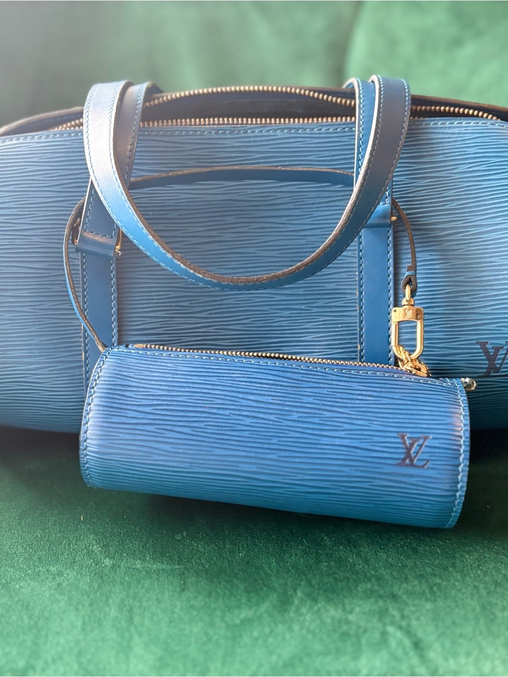 Classic Louis Vuitton Epi Leather Papillon 30 in Toledo Colorway